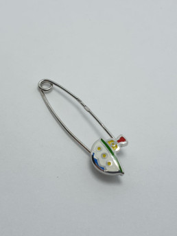 Булавка декоративная 2005 эмаль
