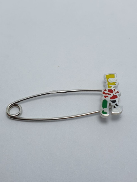 Булавка декоративная 2001 эмаль. Купить оптом и в розницу