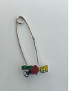 Булавка декоративная 2001 эмаль. Купить оптом и в розницу