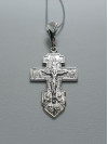 Крестик серебряный 183. Купить оптом и в розницу