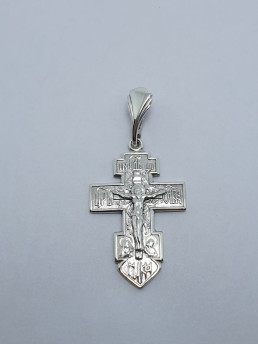 Крестик серебряный 183