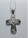 Крестик серебряный 202. Купить оптом и в розницу