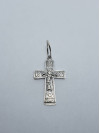 Крестик серебряный 104. Купить оптом и в розницу