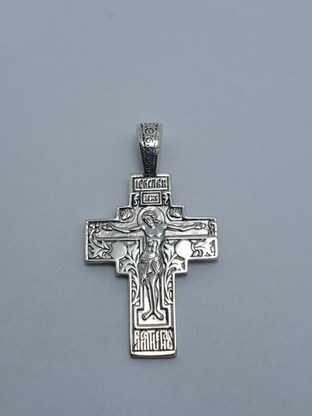 Крестик серебряный 143. Купить оптом и в розницу