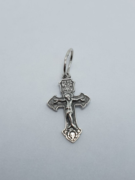 Крестик серебряный 101. Купить оптом и в розницу
