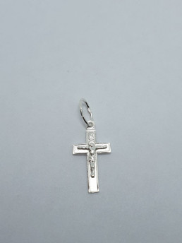 Крестик серебряный 171