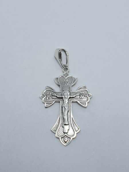 Крестик серебряный 187. Купить оптом и в розницу