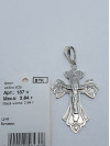 Крестик серебряный 187. Купить оптом и в розницу