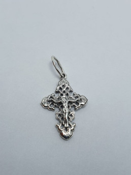 Крестик серебряный 190
