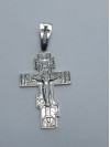 Крестик серебряный 185. Купить оптом и в розницу