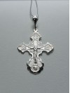 Крестик серебряный 176. Купить оптом и в розницу