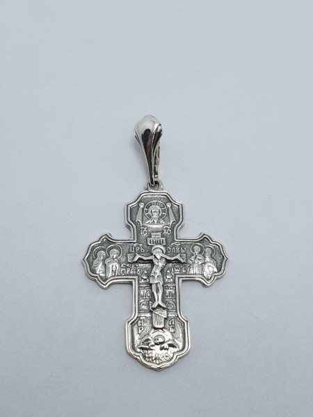 Крестик серебряный 181. Купить оптом и в розницу