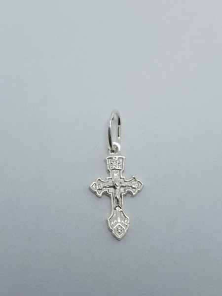 Крестик серебряный 157. Купить оптом и в розницу