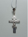 Крестик серебряный 163. Купить оптом и в розницу