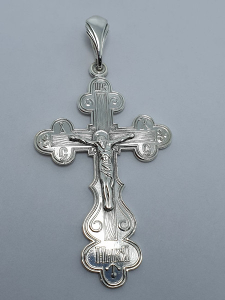 Крестик серебряный 140. Купить оптом и в розницу