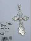 Крестик серебряный 140. Купить оптом и в розницу