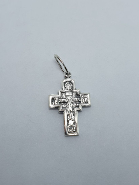 Крестик серебряный 155. Купить оптом и в розницу