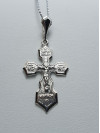 Крестик серебряный 188. Купить оптом и в розницу
