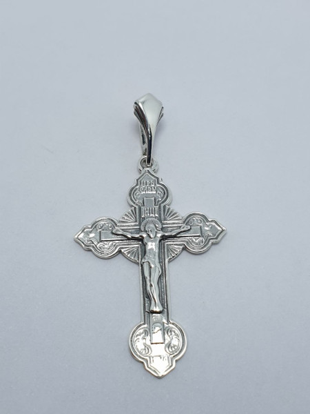 Крестик серебряный 189. Купить оптом и в розницу