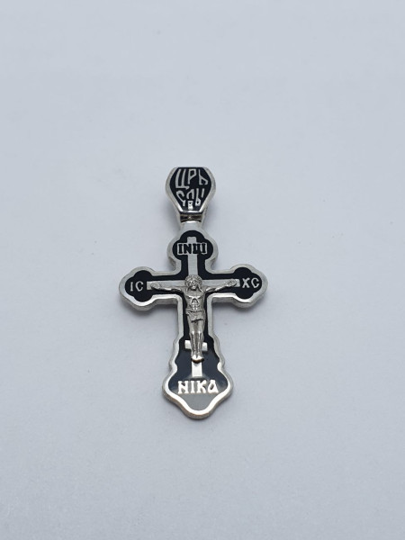 Крестик серебряный 3119. Купить оптом и в розницу