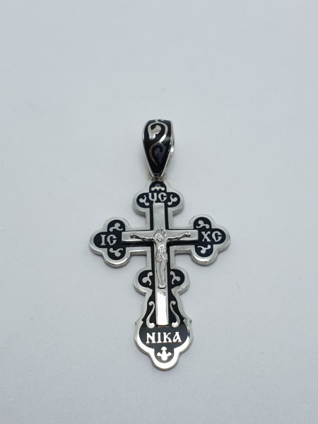 Крестик серебряный 111. Купить оптом и в розницу