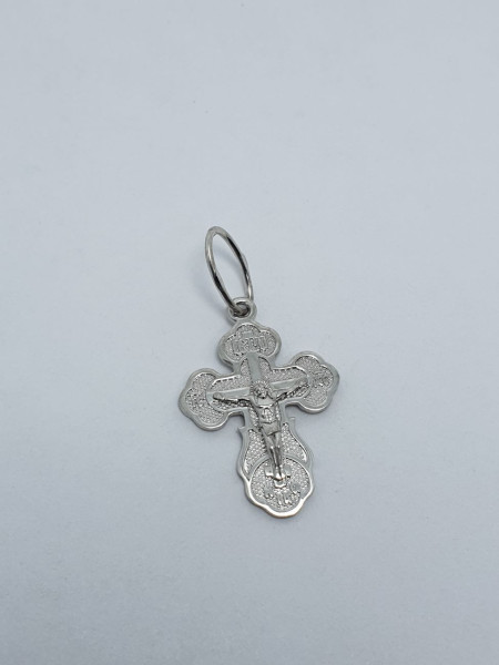 Крестик серебряный 3129. Купить оптом и в розницу