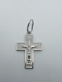 Крестик серебряный 3126