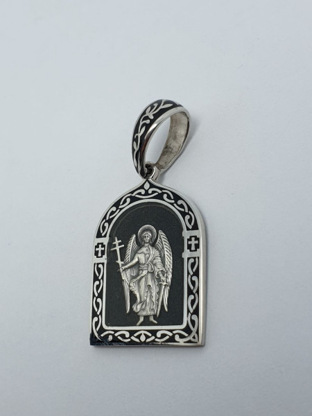 Ладанка серебряная 1083 эмаль. Купить оптом и в розницу