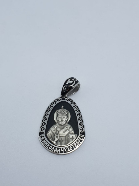 Ладанка серебряная 1089 эмаль. Купить оптом и в розницу