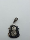 Ладанка серебряная 1072 эмаль. Купить оптом и в розницу