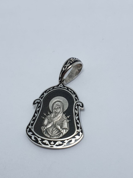 Ладанка серебряная 1072 эмаль. Купить оптом и в розницу