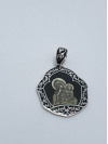 Ладанка серебряная 1078 эмаль. Купить оптом и в розницу