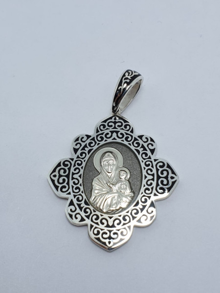 Ладанка серебряная 1071 эмаль. Купить оптом и в розницу