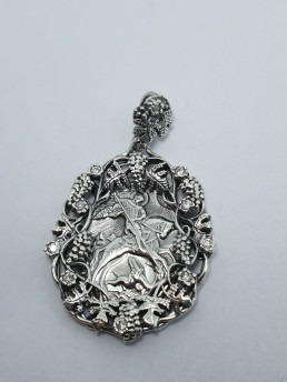 Ладанка серебряная 1049