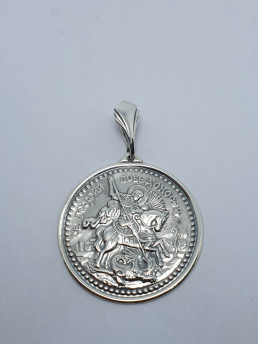 Ладанка серебряная 1035