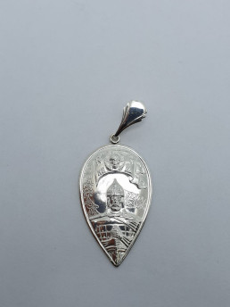 Ладанка серебряная 1002