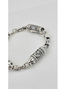 Браслет Литьевой  " Серафим Саровский " Арт 647 ч