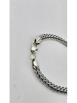 Браслеты ручной вязки " Венеция "  602/1ч Вес 16.11