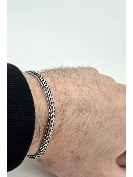 Браслеты ручной вязки " Венеция "  602/2ч Вес 6.07