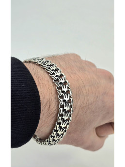 Браслеты ручной вязки " Тризуб "  618ч Вес 38.21