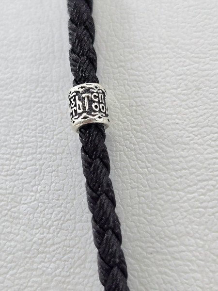 Комплект Хрест + Шнур 471.3142ч з покриттям Родію або Черніння 471.3142ч Купити оптом і в роздріб