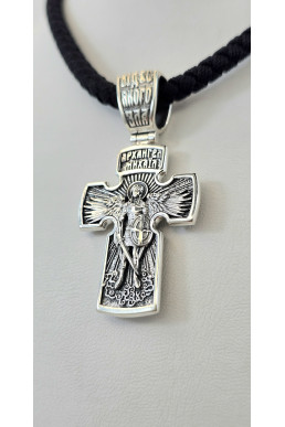 Кресты Родий или Чернение " Архангел Михаил " артикул К1112ч Кресты Родий или Чернение " Архангел Михаил " артикул К1112ч