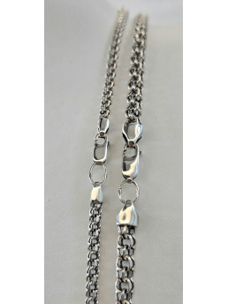 Цепи ручной вязки " Бисмарк круглый " 503ч Вес 15.53