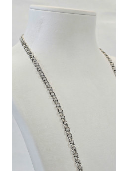 Цепи ручной вязки " Бисмарк плоский" 504/1ч Вес 9.98