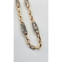 Цепи  Литьевые красное золото 585°