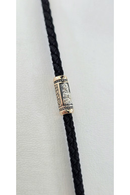 Шнур - Колье " Матерь Божья " красное золото 585° артикул 509 з Шнур - Колье " Матерь Божья " красное золото 585° артикул 509 з